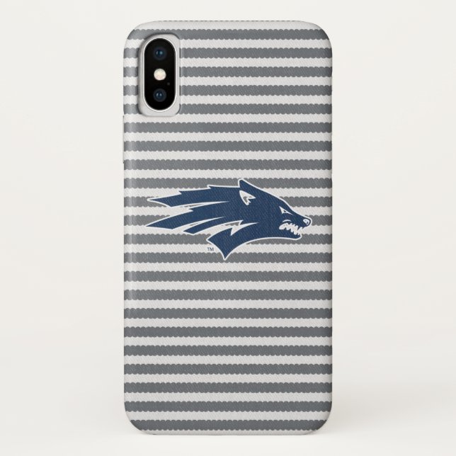 University of Nevada Denim Case-Mate iPhone Case (Back)