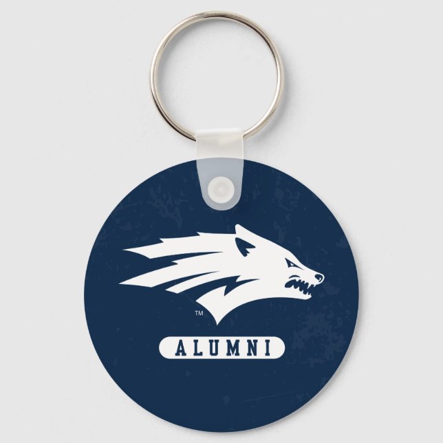 University of Nevada  Distressed Keychain (Front)