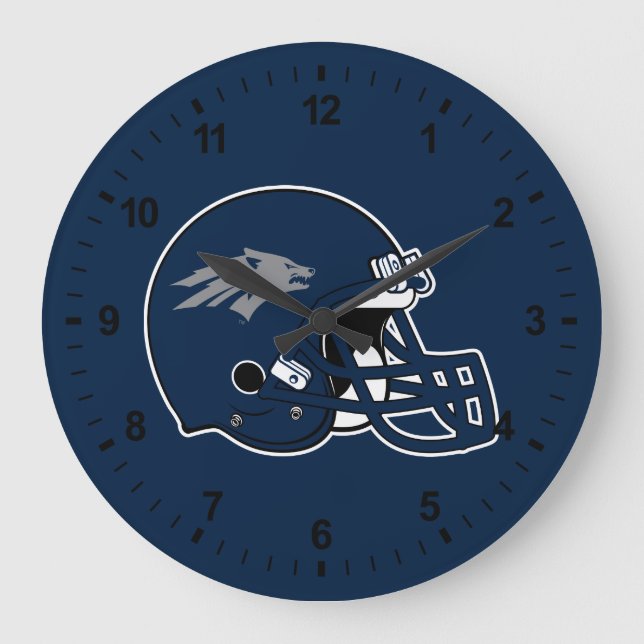 University of Nevada Football Large Clock (Front)