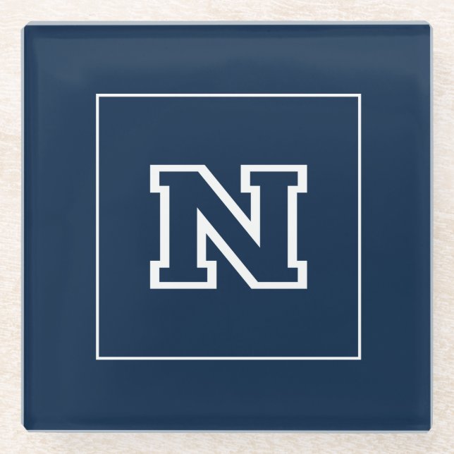 University of Nevada Glass Coaster (Front)
