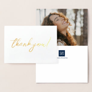 University of Nevada Graduation Foil Card