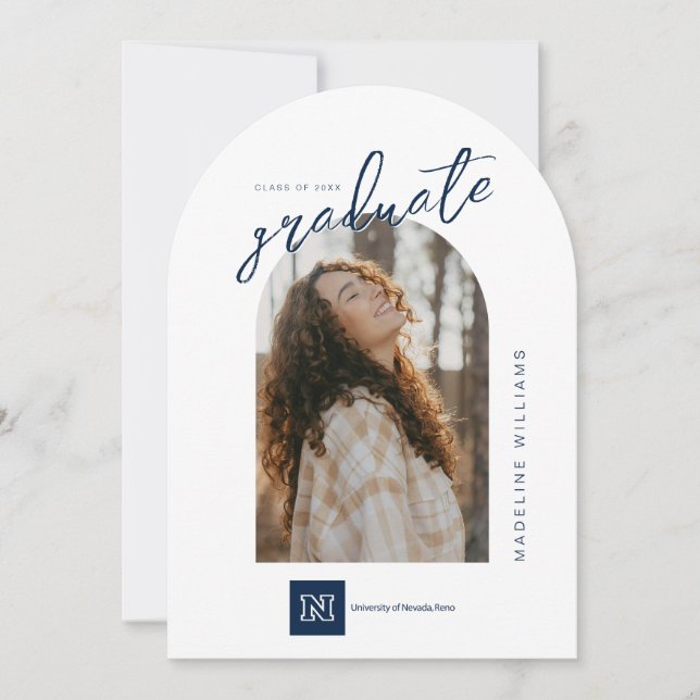 University of Nevada Graduation Invitation (Front)