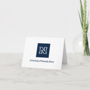University of Nevada Graduation Letterpress Thank You Card