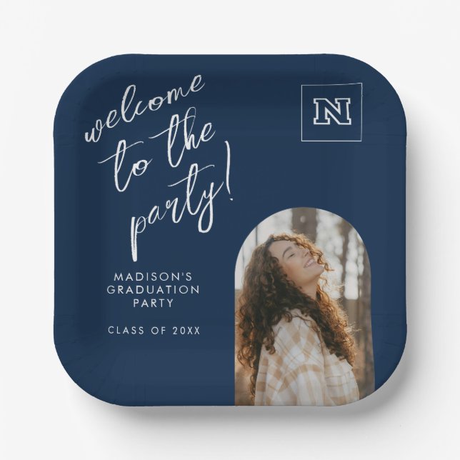 University of Nevada Graduation Paper Plates (Front)