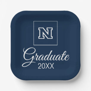 University of Nevada Graduation Paper Plates