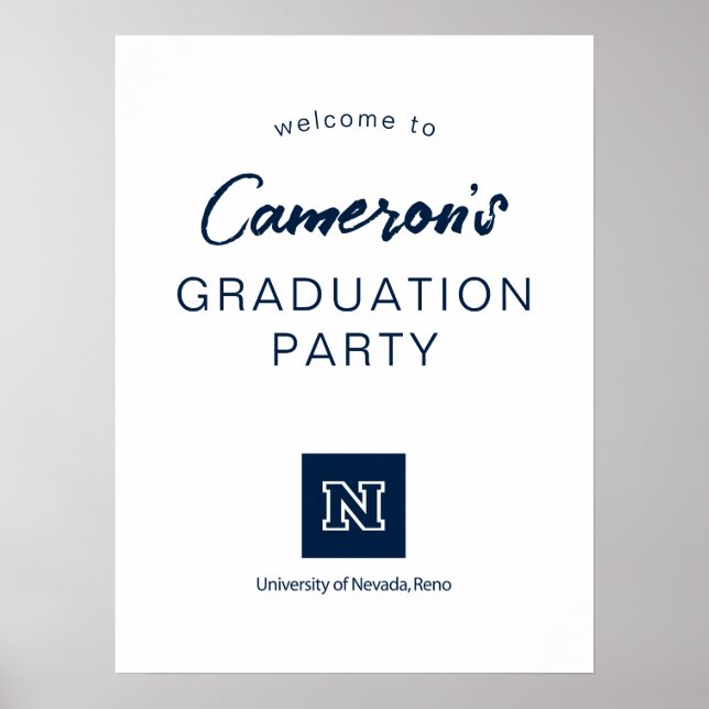 University of Nevada Graduation Poster (Front)