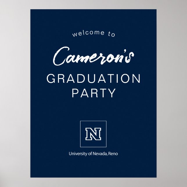University of Nevada Graduation Poster (Front)