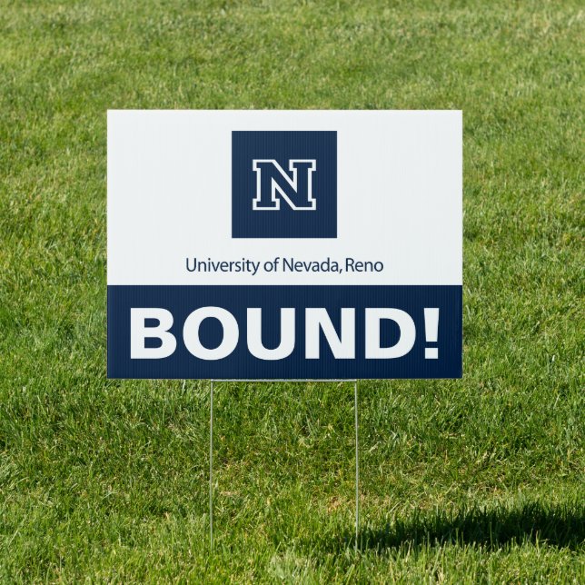 University of Nevada Graduation Sign (Insitu)