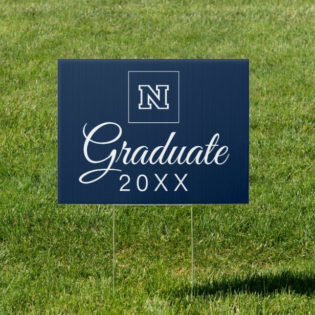 University of Nevada Graduation Sign (Insitu)