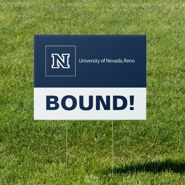 University of Nevada Graduation Sign (Insitu)