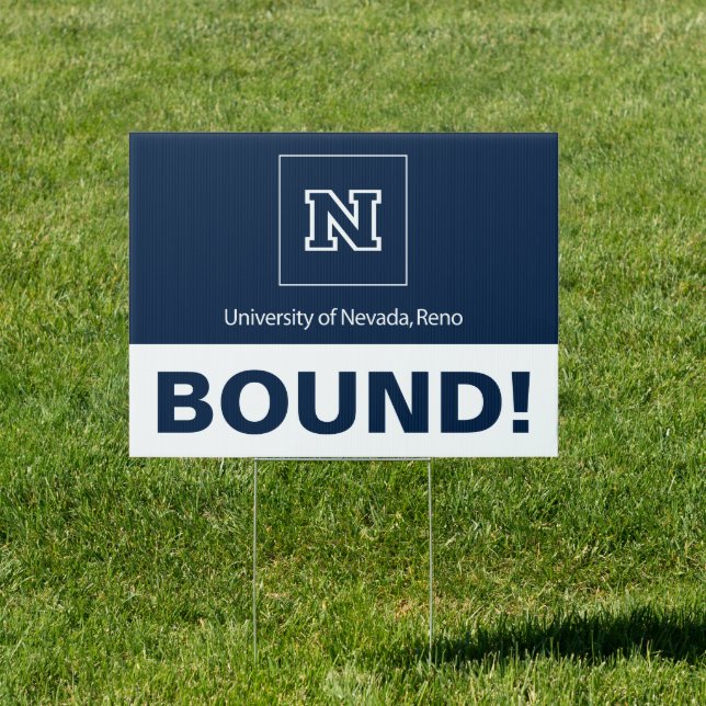 University of Nevada Graduation Sign (Insitu)