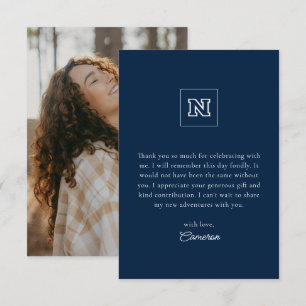 University of Nevada Graduation Thank You Card