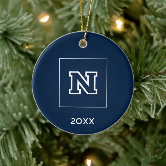 University of Nevada Holiday Ceramic Ornament (Tree)