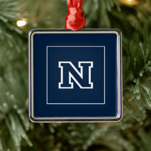 University of Nevada Holiday Metal Ornament