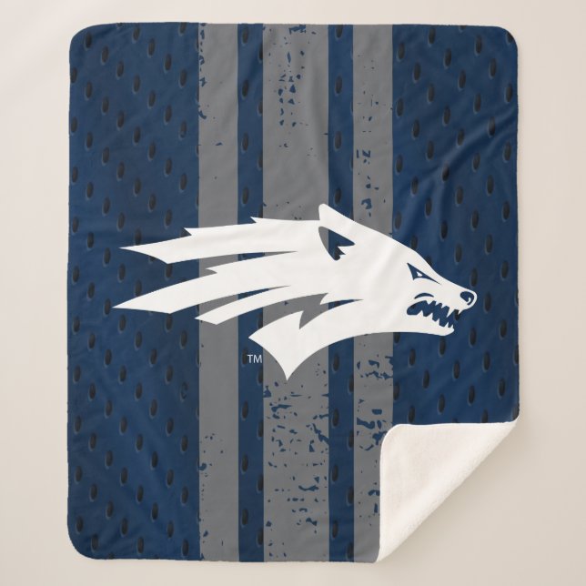 University of Nevada  Jersey Sherpa Blanket (Front)