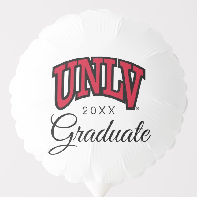 University of Nevada | Las Vegas Arched Wordmark Balloon (Front)