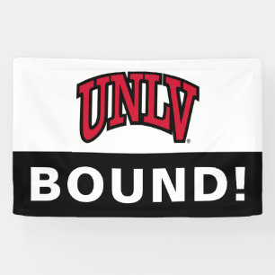 University of Nevada   Las Vegas Arched Wordmark Banner