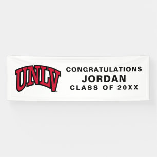 University of Nevada   Las Vegas Arched Wordmark Banner