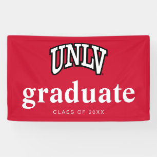 University of Nevada   Las Vegas Arched Wordmark Banner