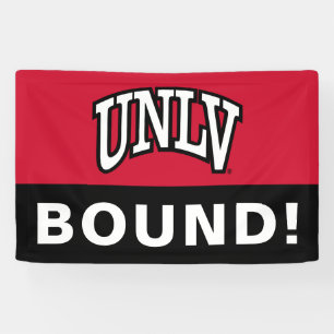 University of Nevada   Las Vegas Arched Wordmark Banner