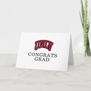 University of Nevada   Las Vegas Arched Wordmark Card