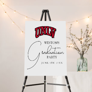 University of Nevada   Las Vegas Arched Wordmark Foam Board