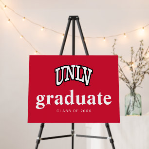 University of Nevada   Las Vegas Arched Wordmark Foam Board