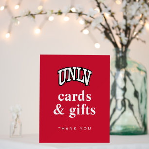 University of Nevada   Las Vegas Arched Wordmark Foam Board