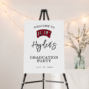 University of Nevada   Las Vegas Arched Wordmark Foam Board