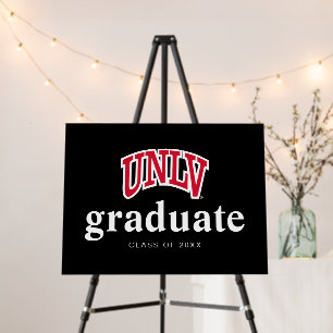 University of Nevada   Las Vegas Arched Wordmark Foam Board
