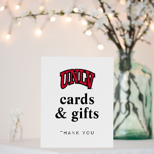 University of Nevada   Las Vegas Arched Wordmark Foam Board