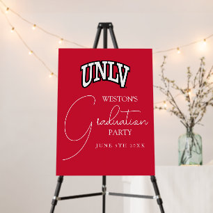 University of Nevada   Las Vegas Arched Wordmark Foam Board