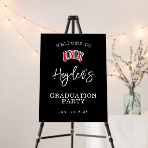 University of Nevada   Las Vegas Arched Wordmark Foam Board