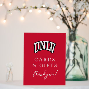 University of Nevada   Las Vegas Arched Wordmark Foam Board