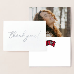University of Nevada   Las Vegas Arched Wordmark Foil Card