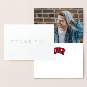 University of Nevada   Las Vegas Arched Wordmark Foil Card