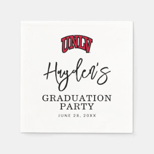 University of Nevada   Las Vegas Arched Wordmark Napkins