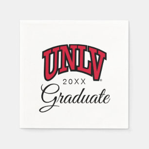 University of Nevada   Las Vegas Arched Wordmark Napkins
