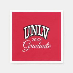 University of Nevada   Las Vegas Arched Wordmark Napkins