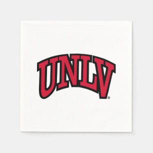 University of Nevada   Las Vegas Arched Wordmark Napkins