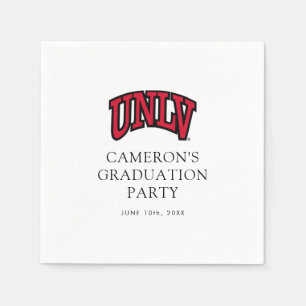 University of Nevada   Las Vegas Arched Wordmark Napkins