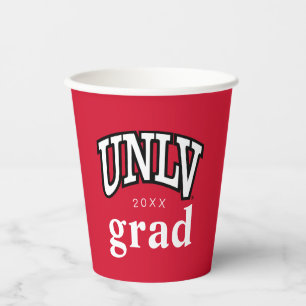 University of Nevada   Las Vegas Arched Wordmark Paper Cups