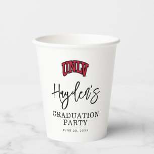 University of Nevada   Las Vegas Arched Wordmark Paper Cups