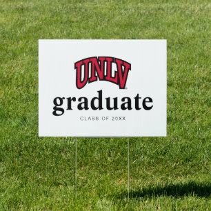 University of Nevada   Las Vegas Arched Wordmark Sign