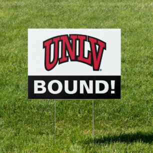 University of Nevada   Las Vegas Arched Wordmark Sign