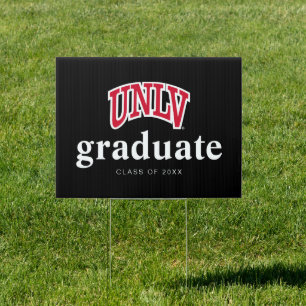 University of Nevada Las Vegas Arched Wordmark Sign