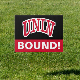 University of Nevada Las Vegas Arched Wordmark Sign