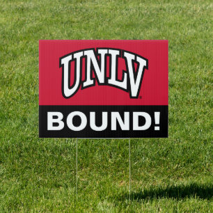 University of Nevada   Las Vegas Arched Wordmark Sign