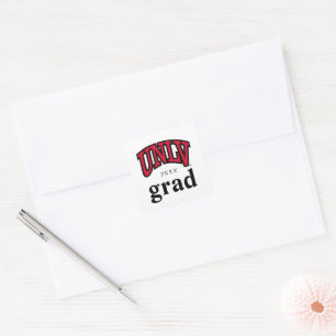 University of Nevada   Las Vegas Arched Wordmark Square Sticker