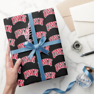 University of Nevada   Las Vegas Arched Wordmark Wrapping Paper